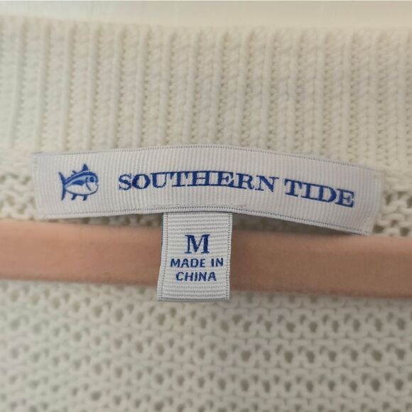 Southern Tide Navy Striped Sweater - Picture 2 of 4